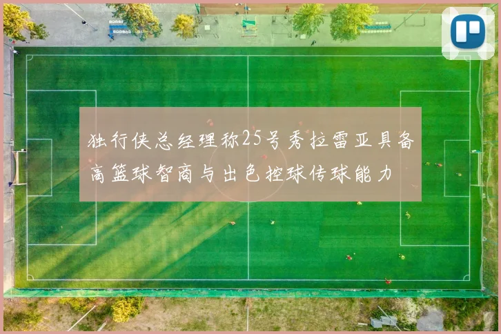 独行侠总经理称25号秀拉雷亚具备高篮球智商与出色控球传球能力